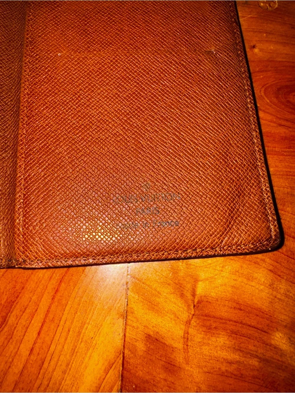 LOUIS VUITTON Monogram Porte Valeurs Checkbook Wallet